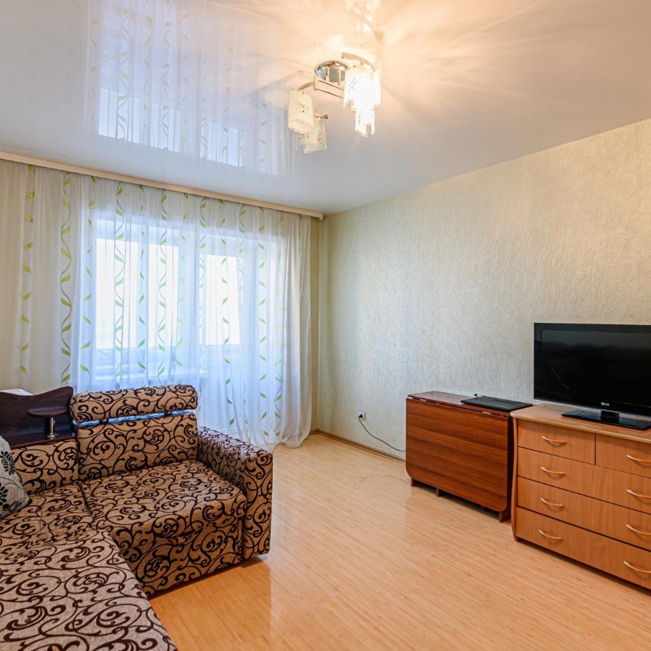Living room after